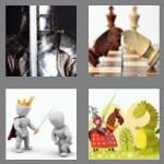 4 pics 1 word 6 letters knight