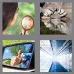 4 pics 1 word 6 letters mirror