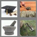 4 pics 1 word 6 letters mortar