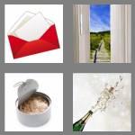 4 pics 1 word 6 letters opened