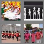 4 pics 1 word 6 letters parade