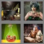 4 pics 1 word 6 letters potion