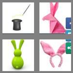 4 pics 1 word 6 letters rabbit