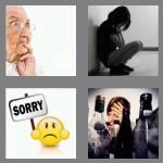 4 pics 1 word 6 letters regret