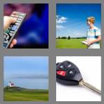 4 pics 1 word 6 letters remote