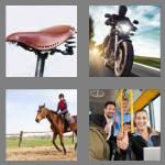 4 pics 1 word 6 letters riding