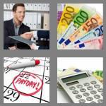 4 pics 1 word 6 letters salary