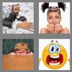 4 pics 1 word 6 letters scared