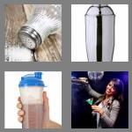 4 pics 1 word 6 letters shaker