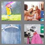 4 pics 1 word 6 letters shower