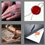 4 pics 1 word 6 letters signet