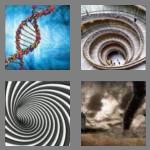 4 pics 1 word 6 letters spiral