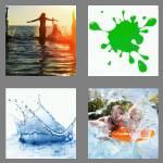 4 pics 1 word 6 letters splash