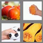 4 pics 1 word 6 letters squash