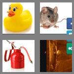 4 pics 1 word 6 letters squeak