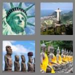 4 pics 1 word 6 letters statue