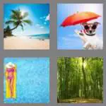 4 pics 1 word 6 letters summer
