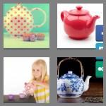 4 pics 1 word 6 letters teapot