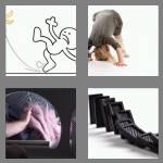 4 pics 1 word 6 letters tumble