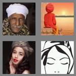 4 pics 1 word 6 letters turban