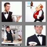 4 pics 1 word 6 letters waiter