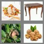 4 pics 1 word 6 letters walnut