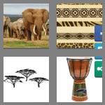 4 pics 1 word 7 letters african