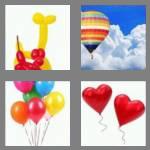 4 pics 1 word 7 letters balloon