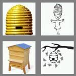 4 pics 1 word 7 letters beehive