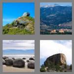 4 pics 1 word 7 letters boulder