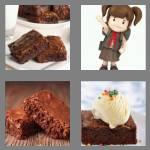 4 pics 1 word 7 letters brownie