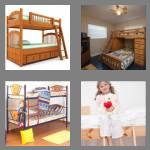 4 pics 1 word 7 letters bunkbed