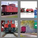 4 pics 1 word 7 letters caboose