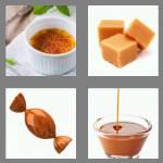 4 pics 1 word 7 letters caramel