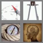 4 pics 1 word 7 letters compass