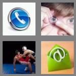 4 pics 1 word 7 letters contact