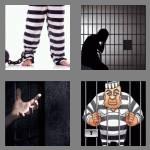 4 pics 1 word 7 letters convict