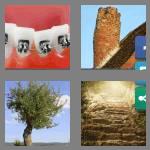 4 pics 1 word 7 letters crooked