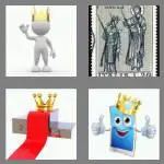 4 pics 1 word 7 letters crowned