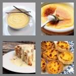 4 pics 1 word 7 letters custard