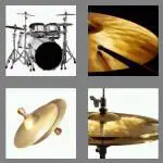 4 pics 1 word 7 letters cymbals