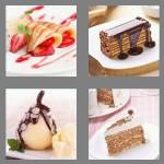 4 pics 1 word 7 letters dessert