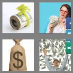 4 pics 1 word 7 letters dollars