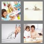 4 pics 1 word 7 letters drawing