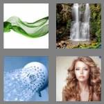 4 pics 1 word 7 letters flowing