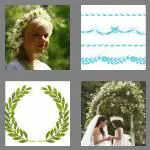 4 pics 1 word 7 letters garland