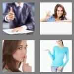 4 pics 1 word 7 letters gesture