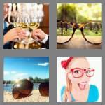 4 pics 1 word 7 letters glasses