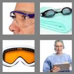 4 pics 1 word 7 letters goggles