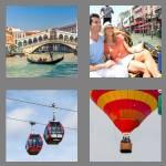 4 pics 1 word 7 letters gondola